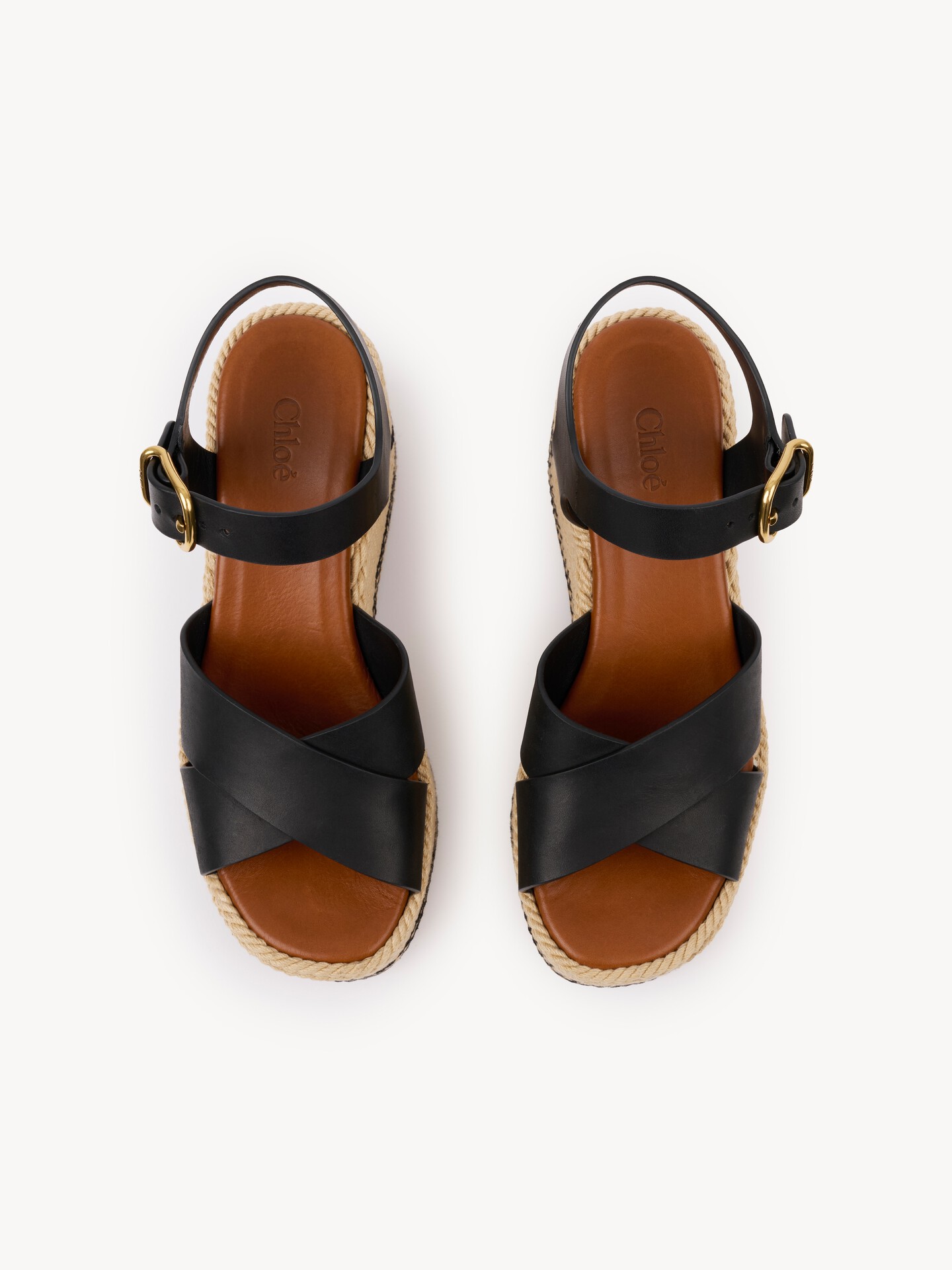 Chlo&eacute; Sand wedge sandal - 3.0