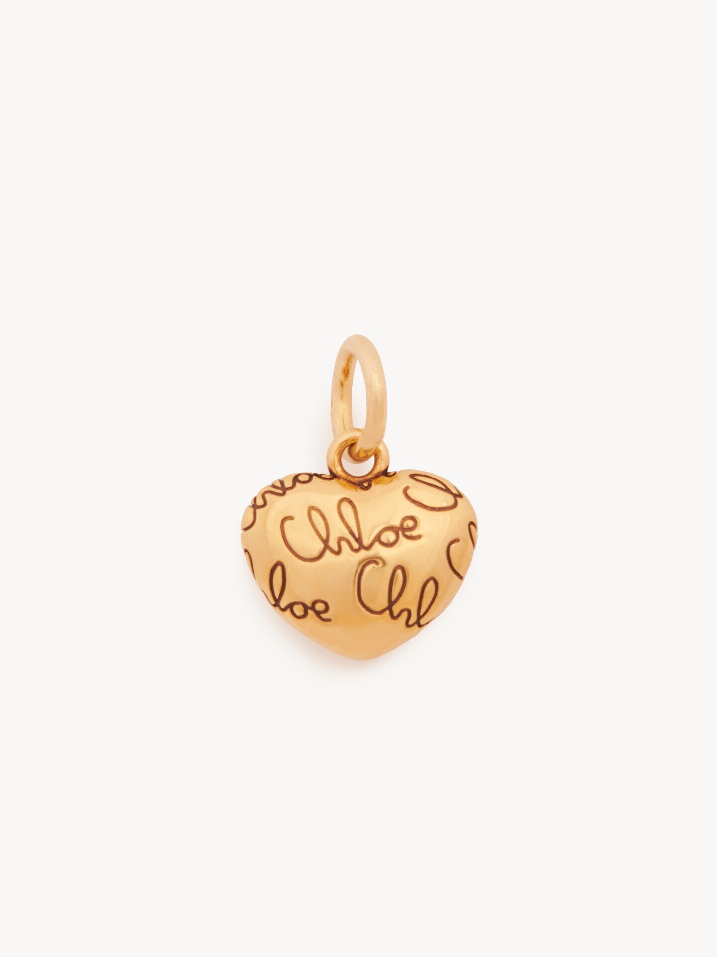 Charm C&oelig;ur logos Alphabet en laiton - 1.0