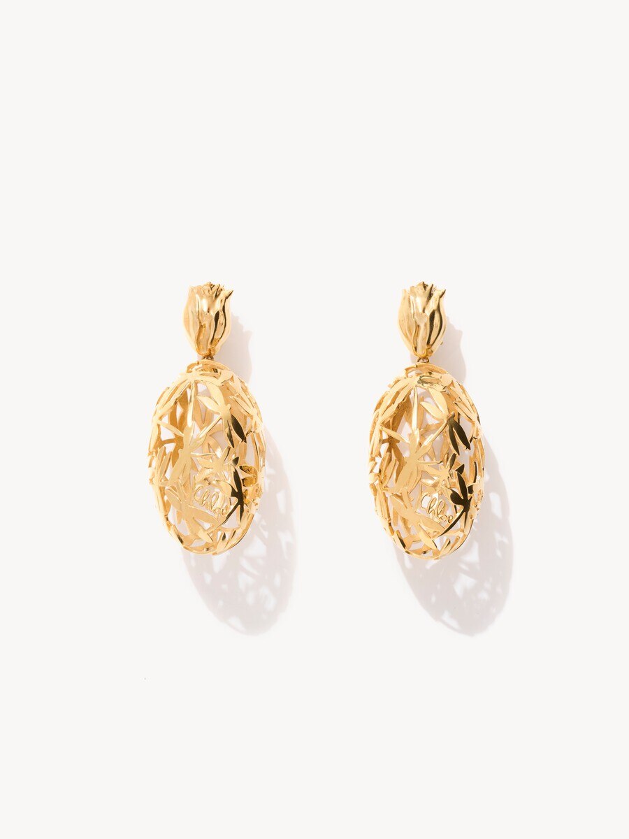 The Chlo&eacute; Gilded Cage earrings - 1