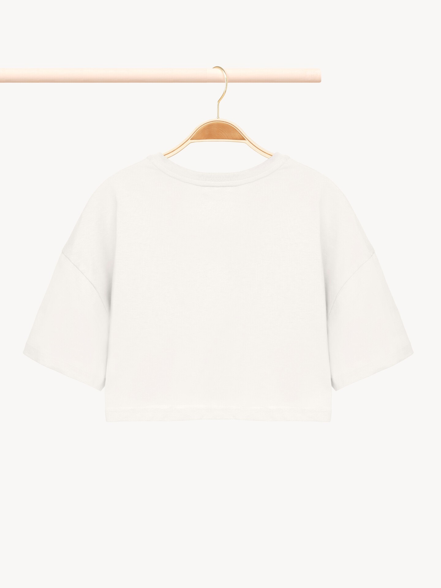 Camiseta cropped con logotipo infantil - 2.0