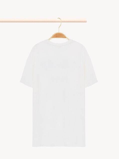 Vestido de manga corta con logotipo infantil