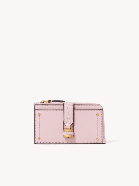 Small Paddington purse with card slots in grained leather