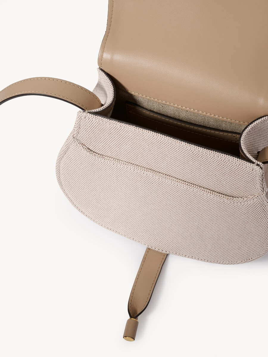 Small Marcie saddle bag in canvas - 4