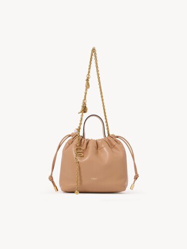 Mini Chlo&eacute; Icons shoulder bag with chain in soft leather - 2
