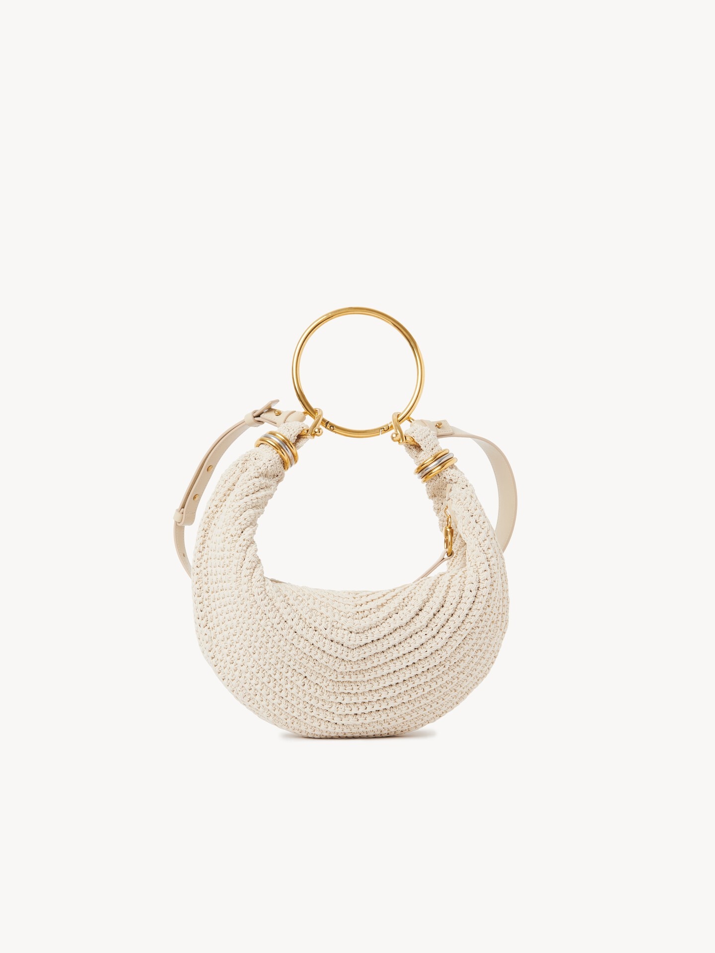 Petit sac hobo Bracelet bag en crochet - 5