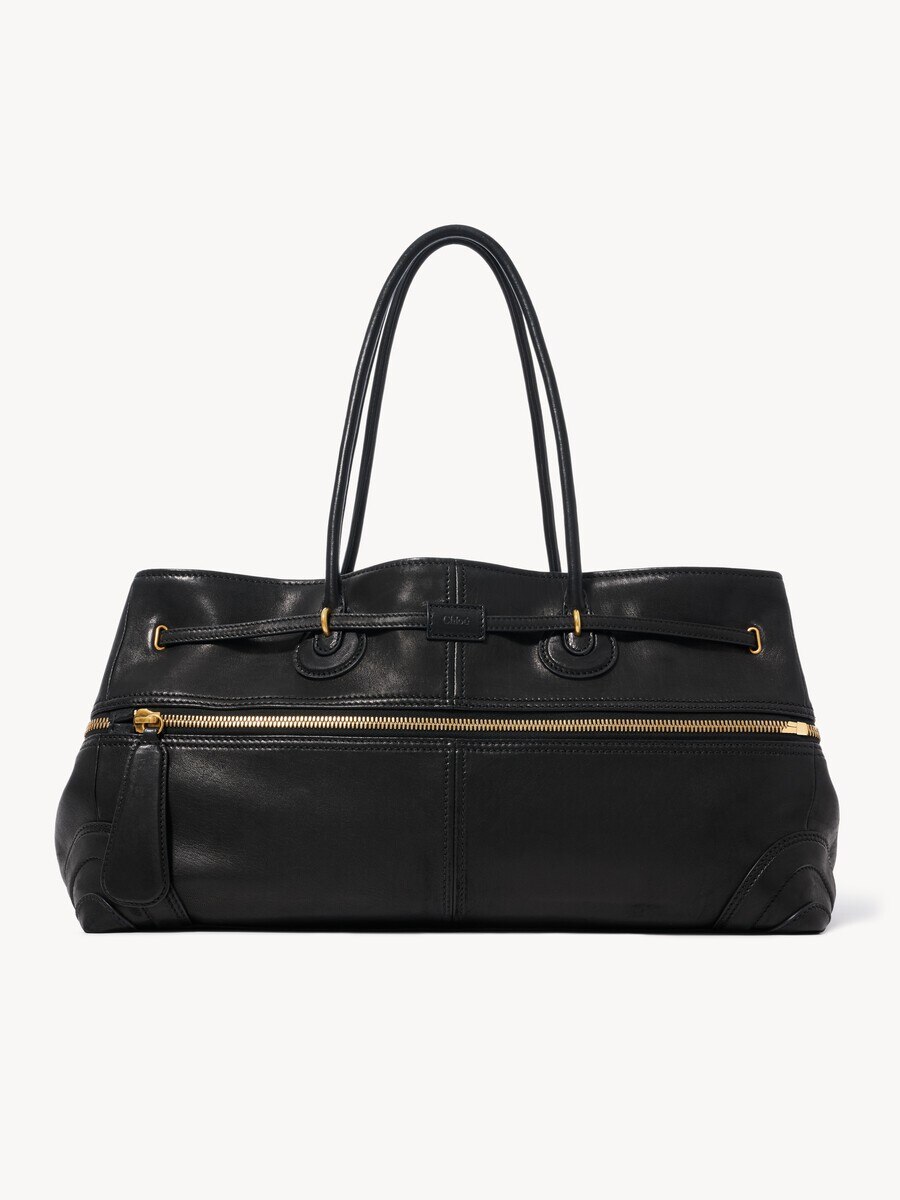 Bolso East-West Paddington Sling grande de cuero suave - 6
