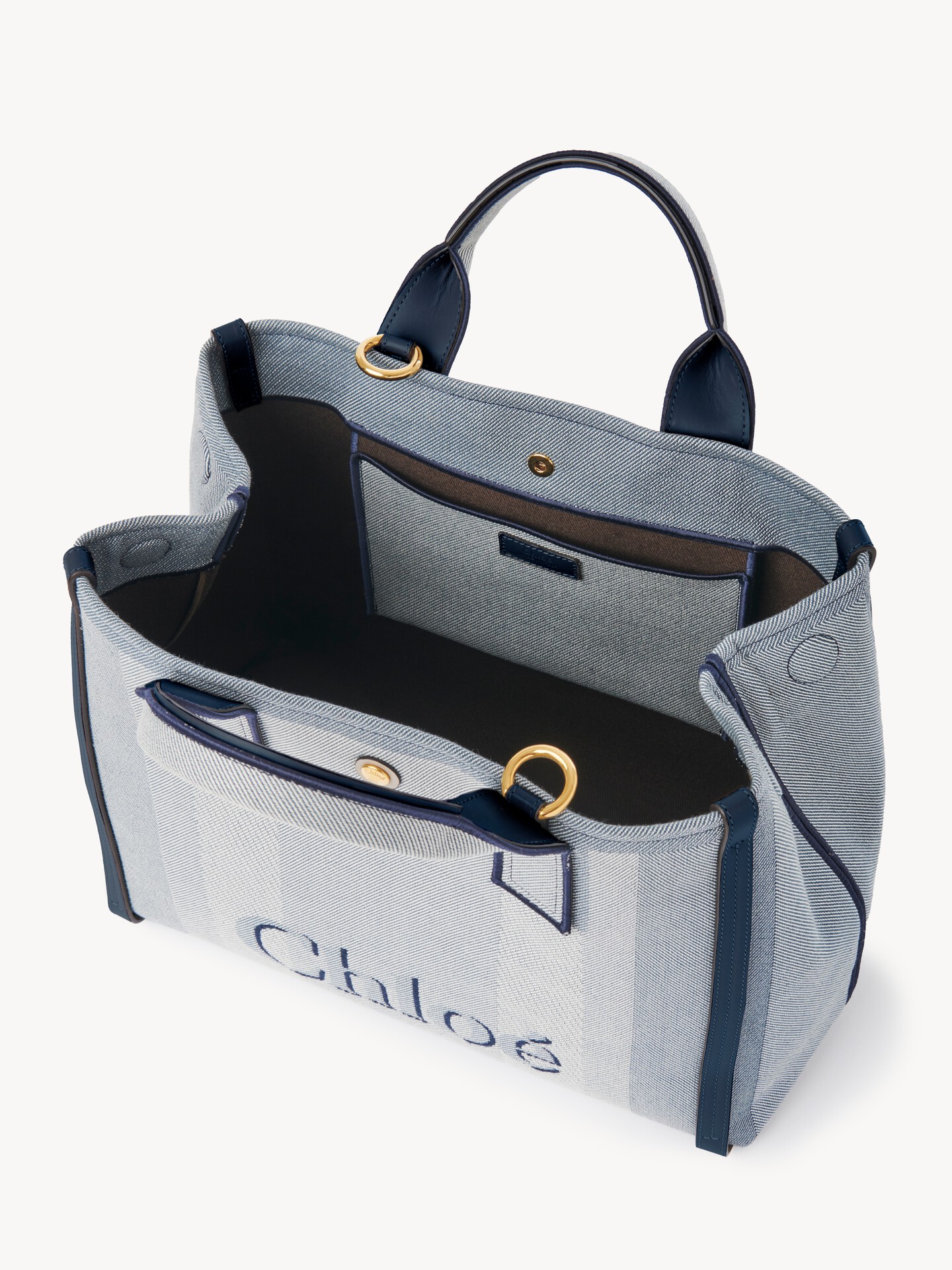 Chlo&eacute; Carry tote bag in canvas - 6