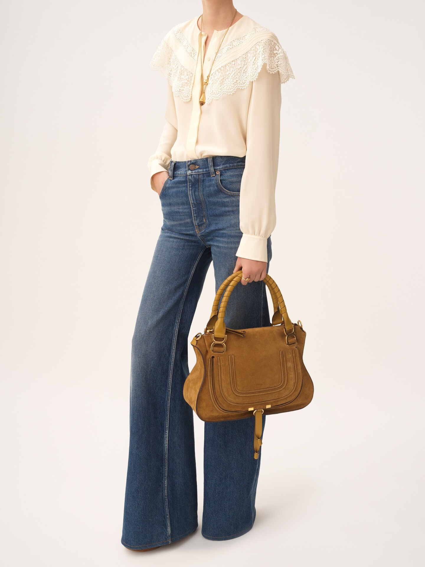 Marcie bag in suede leather - 8