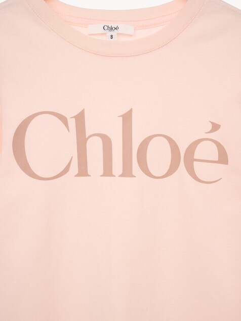 Kids' long-sleeve logo top