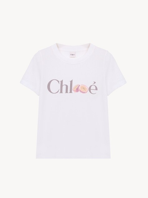 Baby fit logo t-shirt in cotton jersey