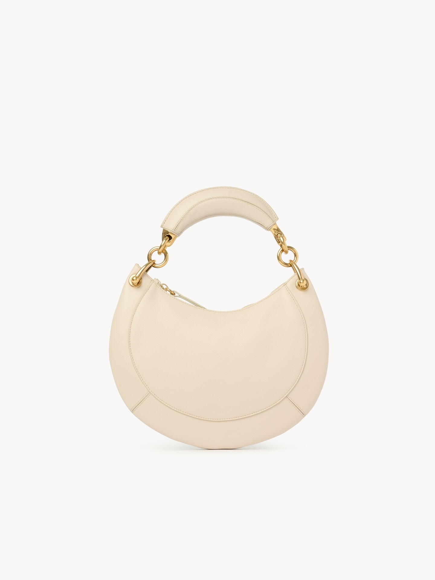 Small Chlo&eacute; Banana zipped hobo bag in soft leather - 3.0