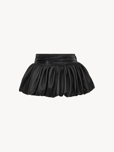 Peplum belt in leather - 2