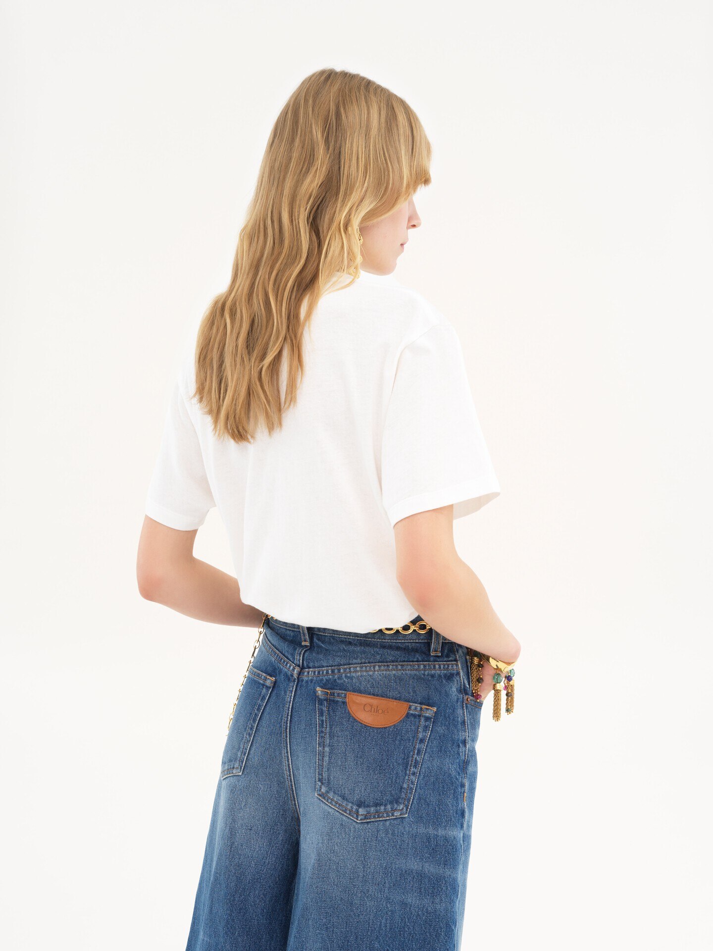 T-shirt oversize en jersey de coton &agrave; logo - 5