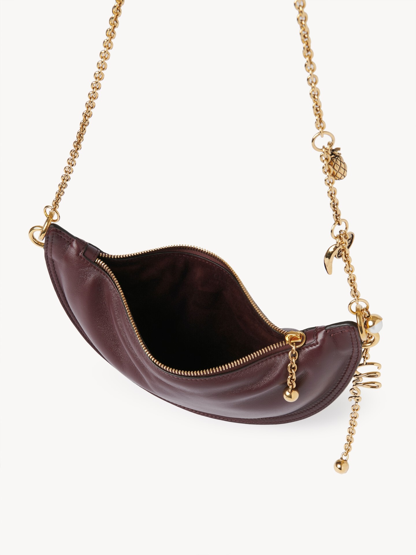 Minibolso de hombro Chlo&eacute; Icons de cuero suave - 6