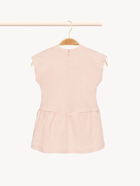 Kurz&auml;rmeliges Logo-Kleid f&uuml;r Babys