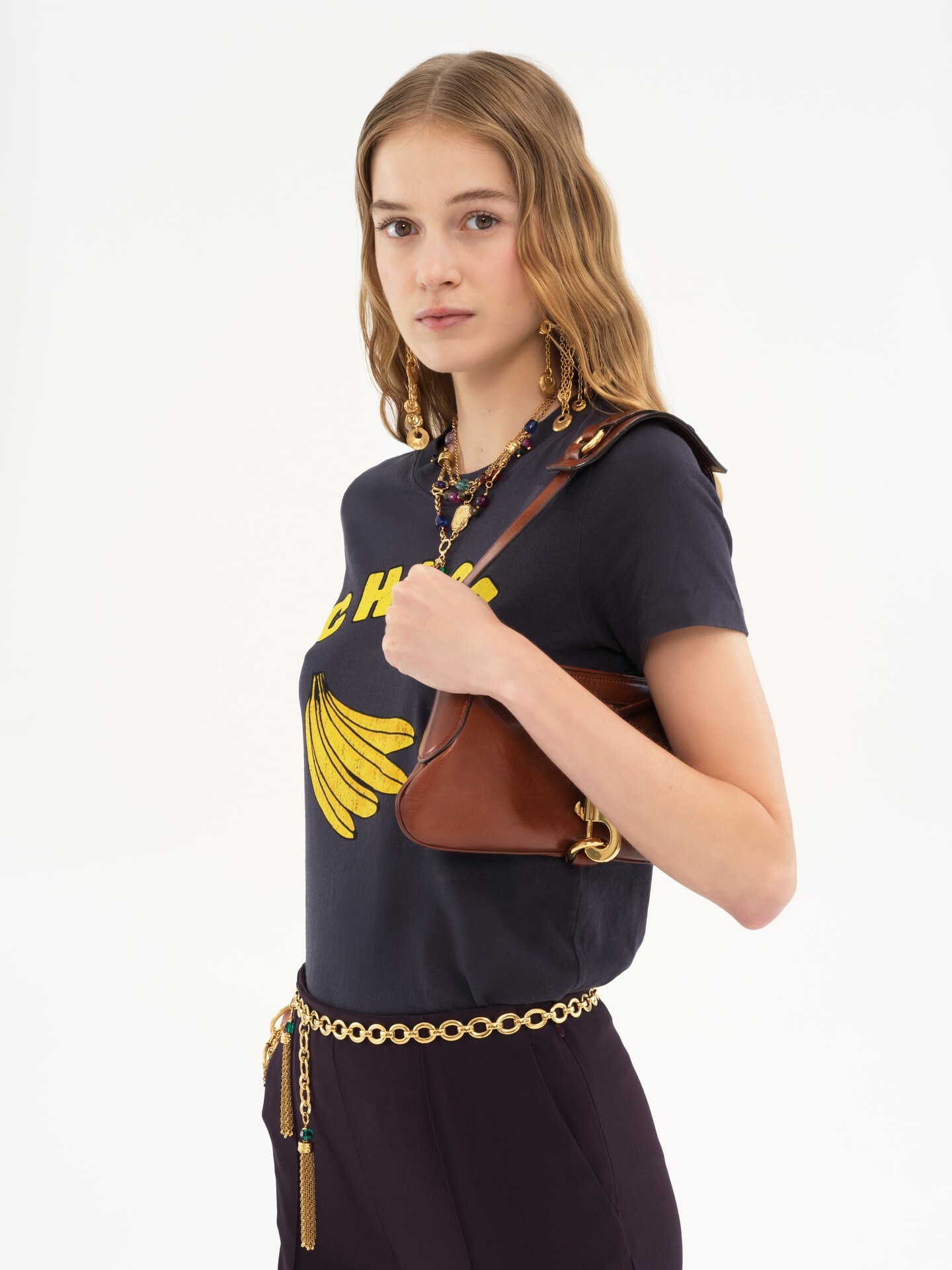 Sac port&eacute; &eacute;paule Kerala 25 en cuir lisse - 9