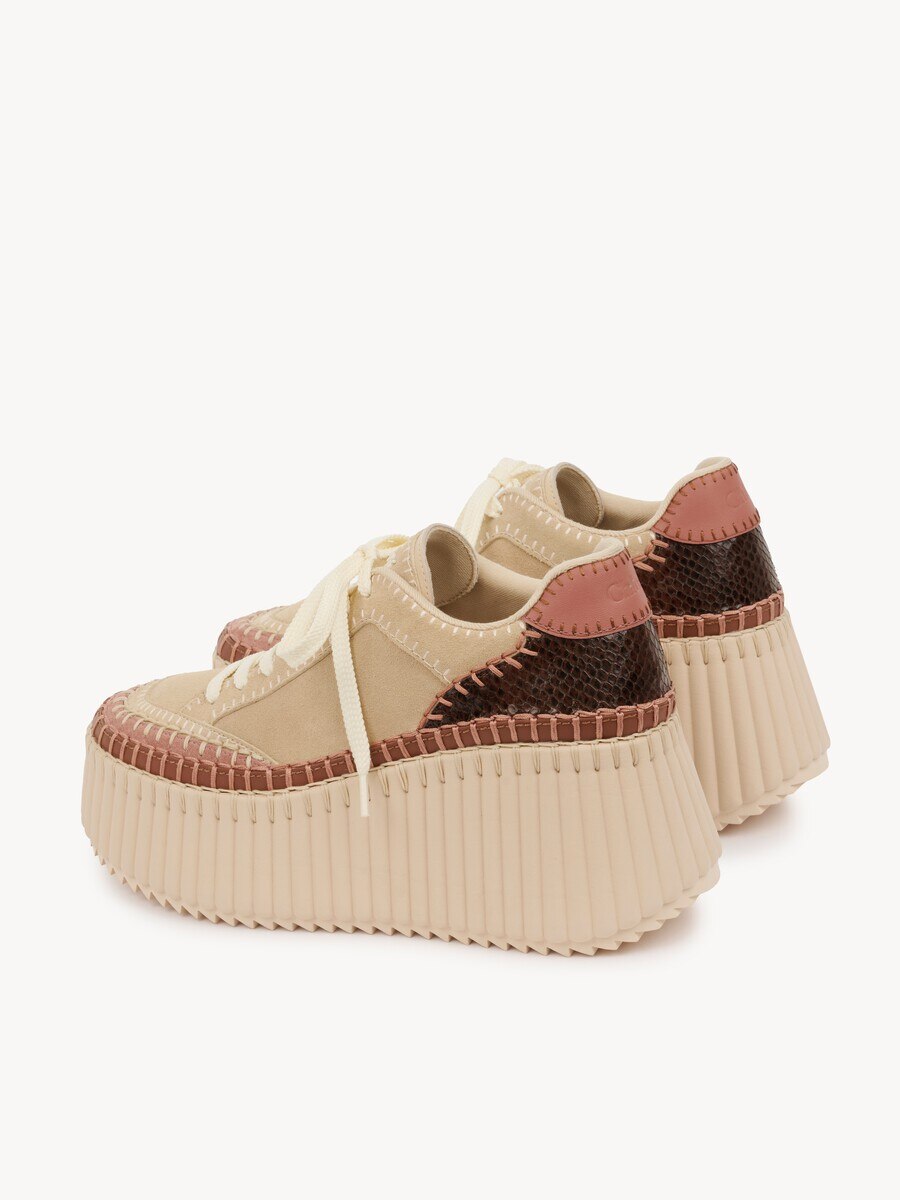 Nama Sneaker mit Keilabsatz - 7
