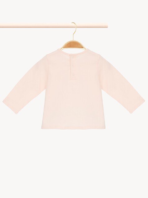 Kids' long-sleeve logo top
