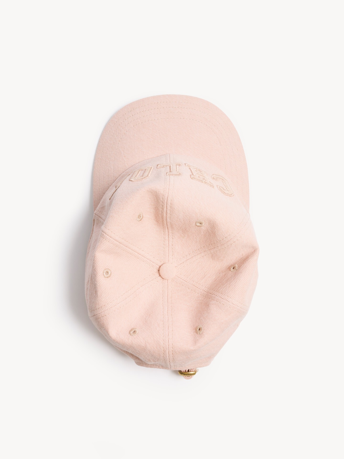 The Chlo&eacute; Signature cap in denim - 6.0