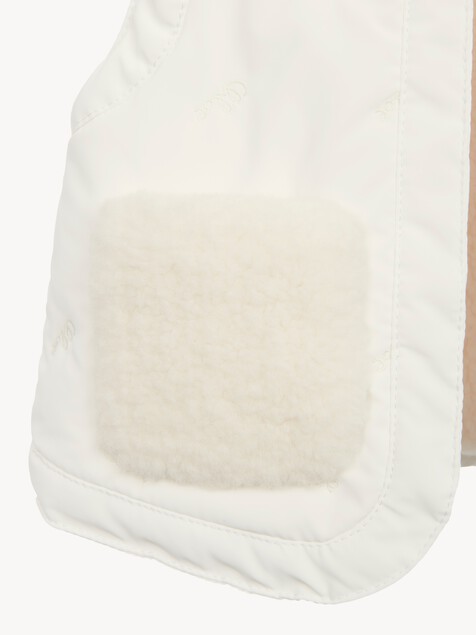 Veste sans manches r&eacute;versible b&eacute;b&eacute;