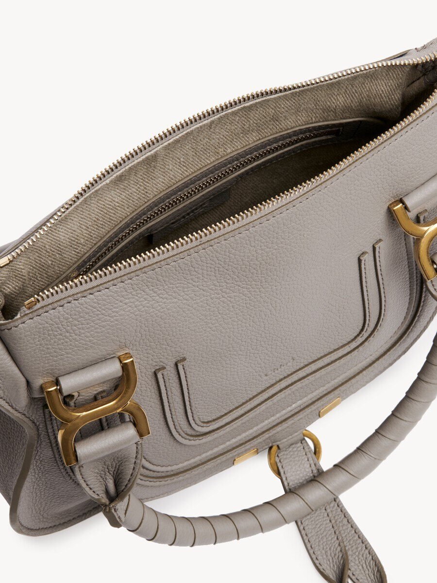 Bolso peque&ntilde;o Marcie de cuero granulado - 8
