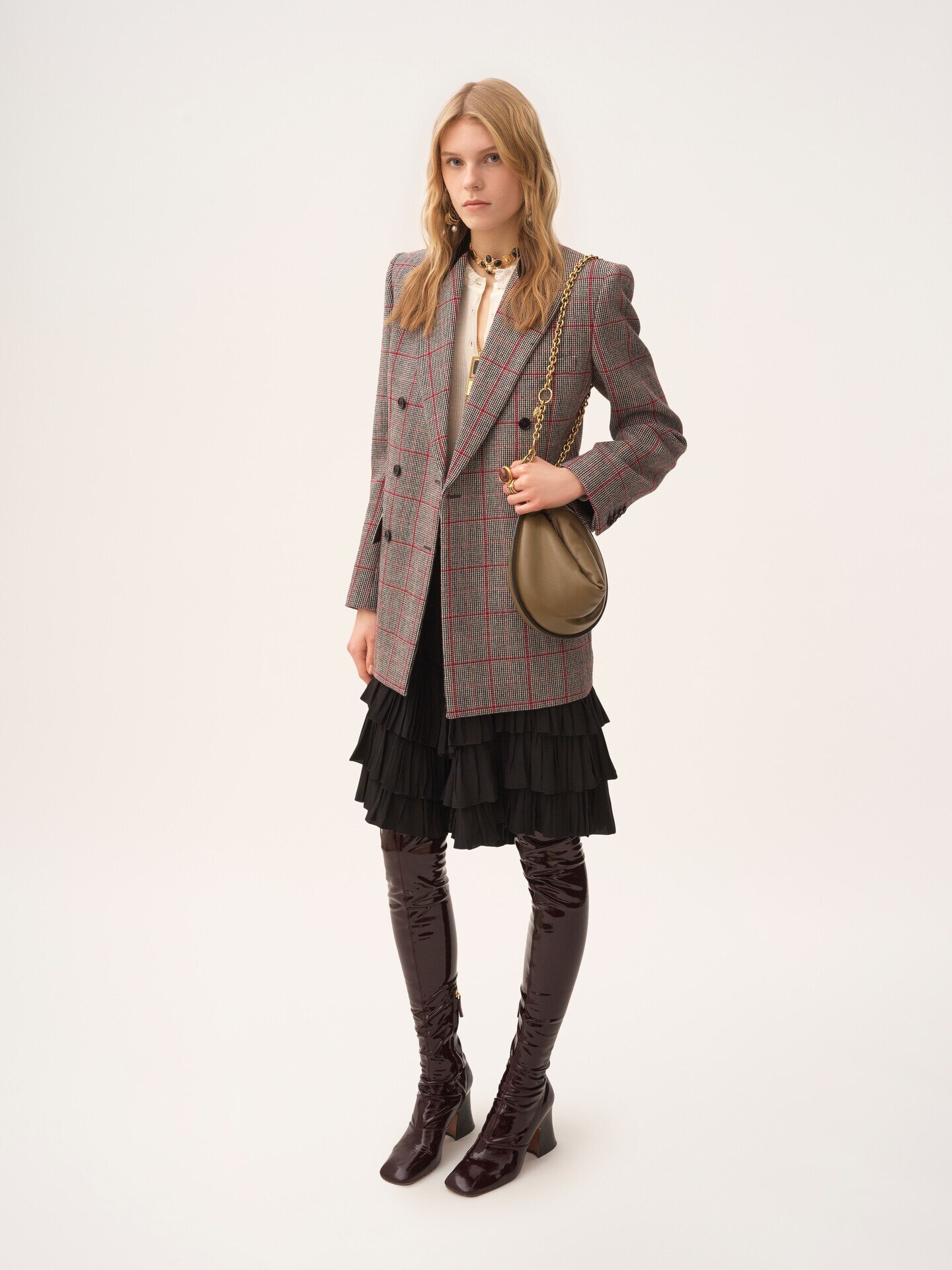 Chlo&eacute; Icons shoulder bag in soft leather - 8