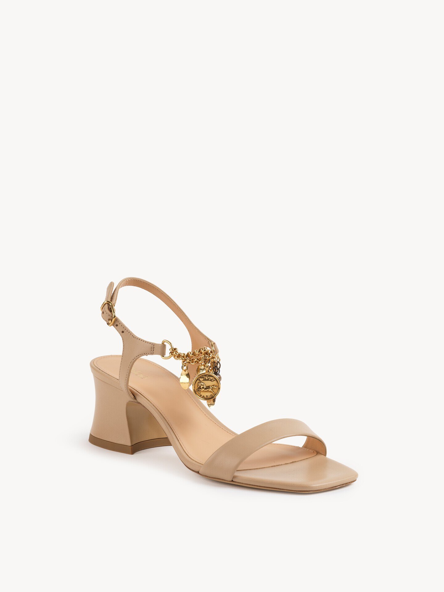 Chlo&eacute; Charms heeled sandal - 4