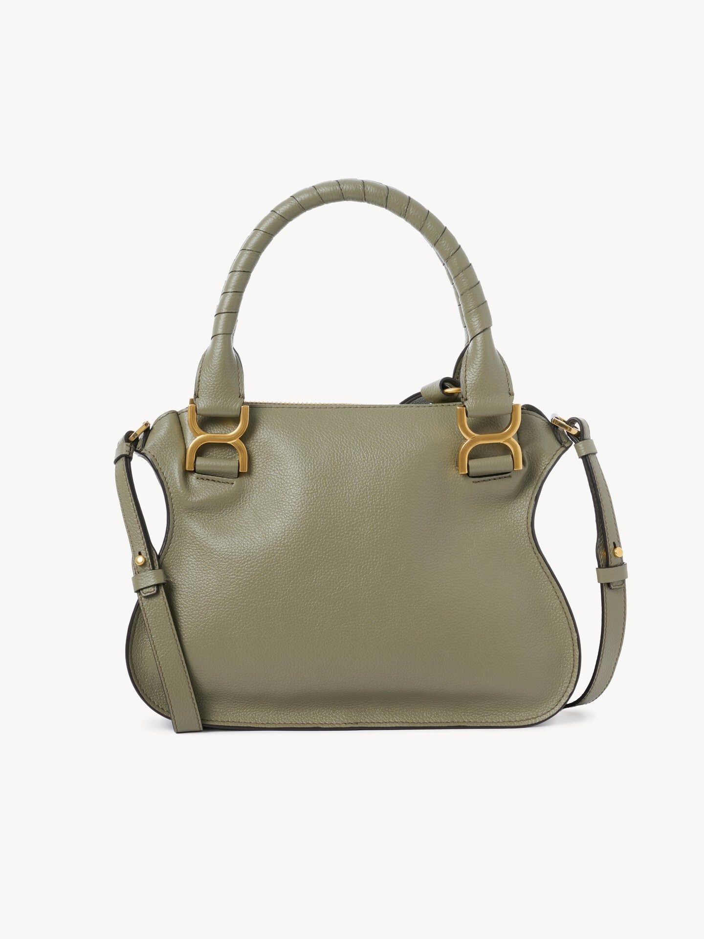 Bolso Marcie peque&ntilde;o de cuero granulado - 5