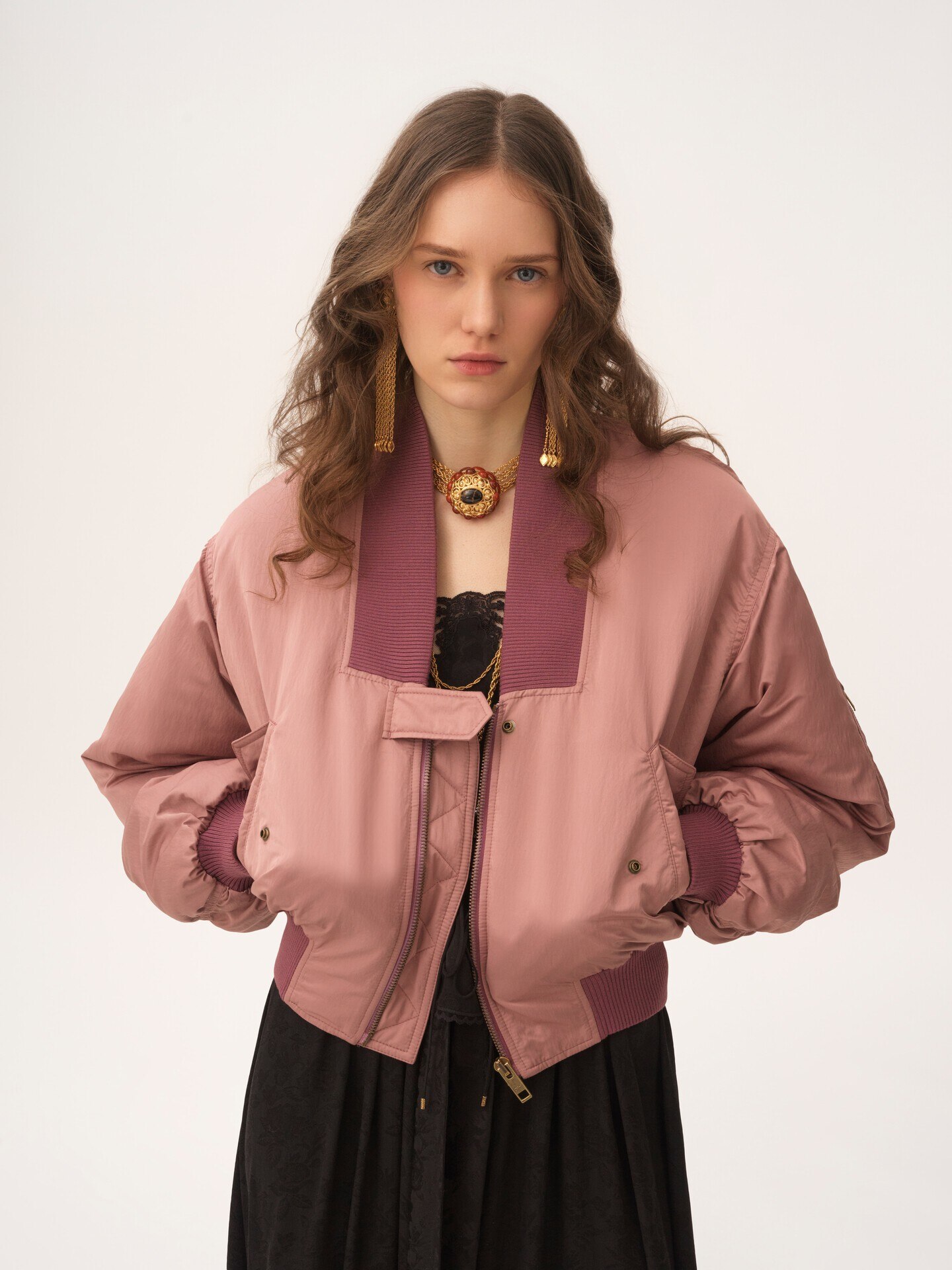Veste bomber en nylon - 4