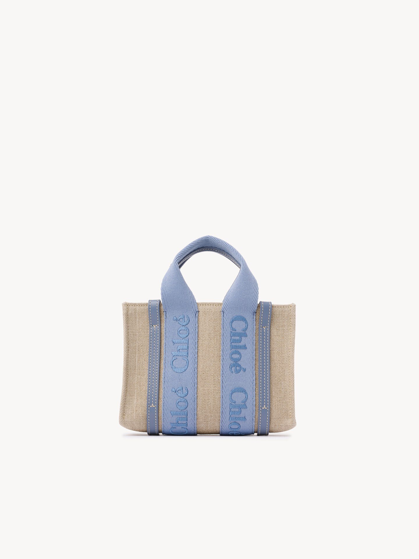 Tote bag mini Woody in lino - 5