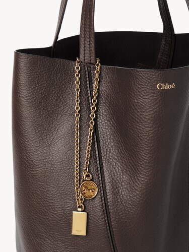 Bolso tote Chlo&eacute; Spin de cuero granulado - 5