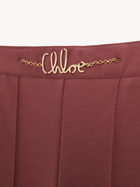 Pantaloni dritti da bambina