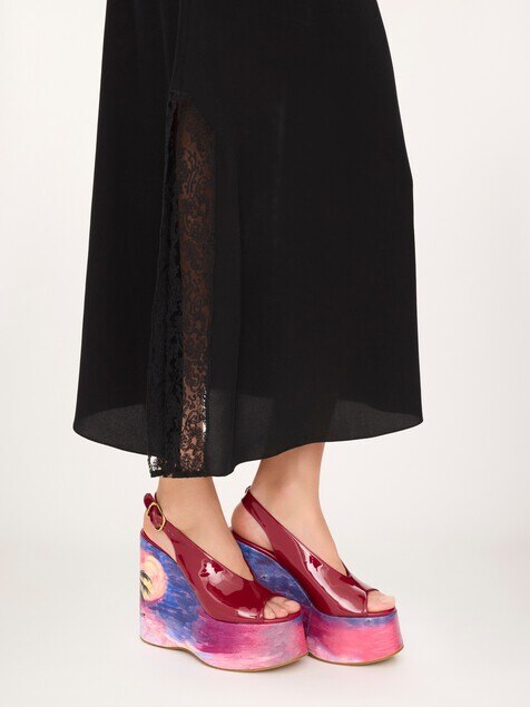 Maxime wedge sandal