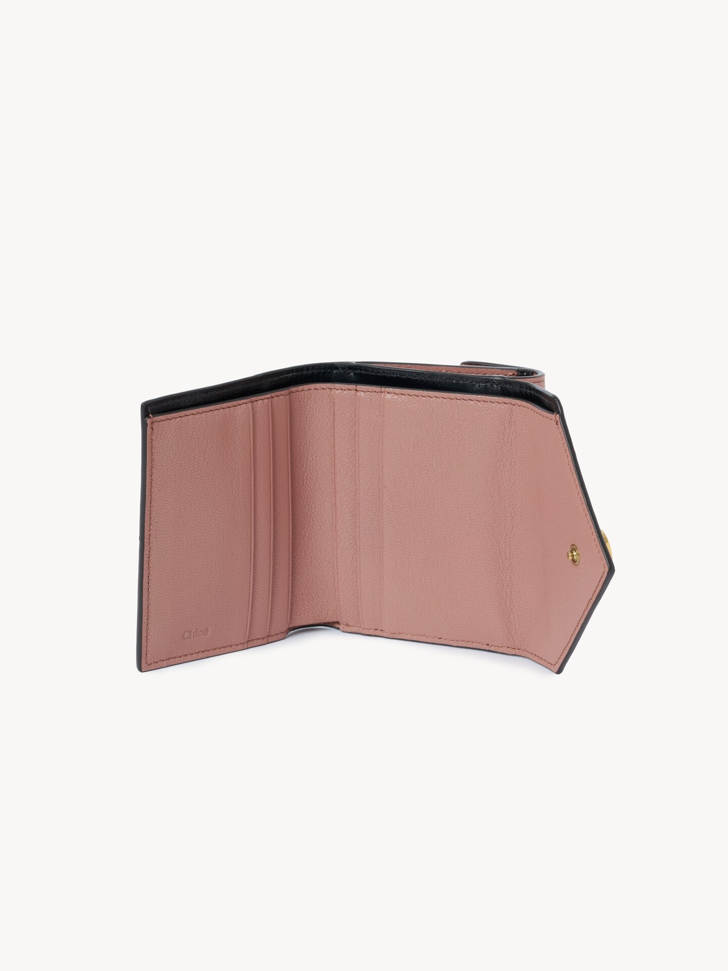 グレインレザー製Envelopeスモールトリフォールド - 5