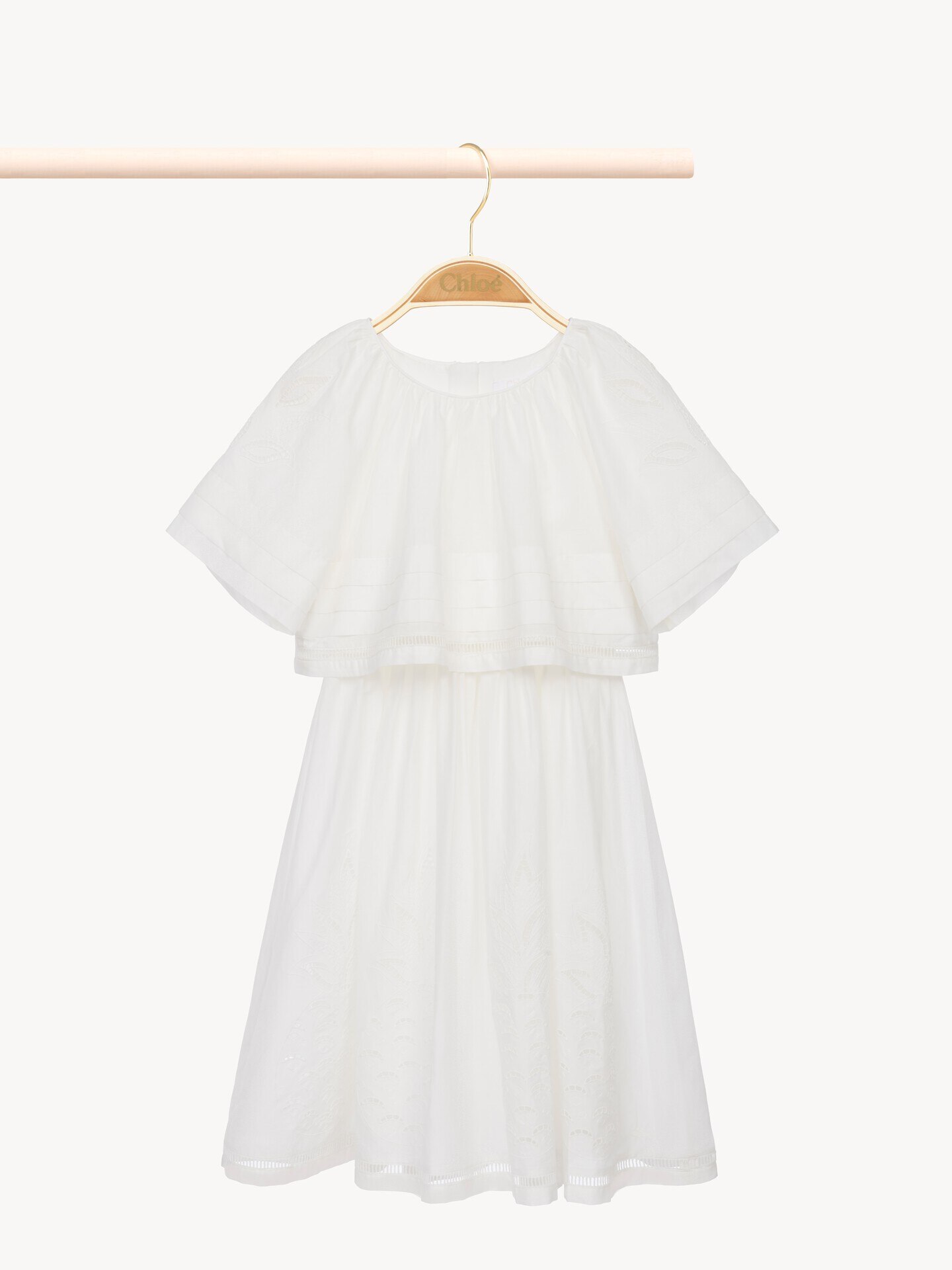 Kids' short-sleeve long dress - 2