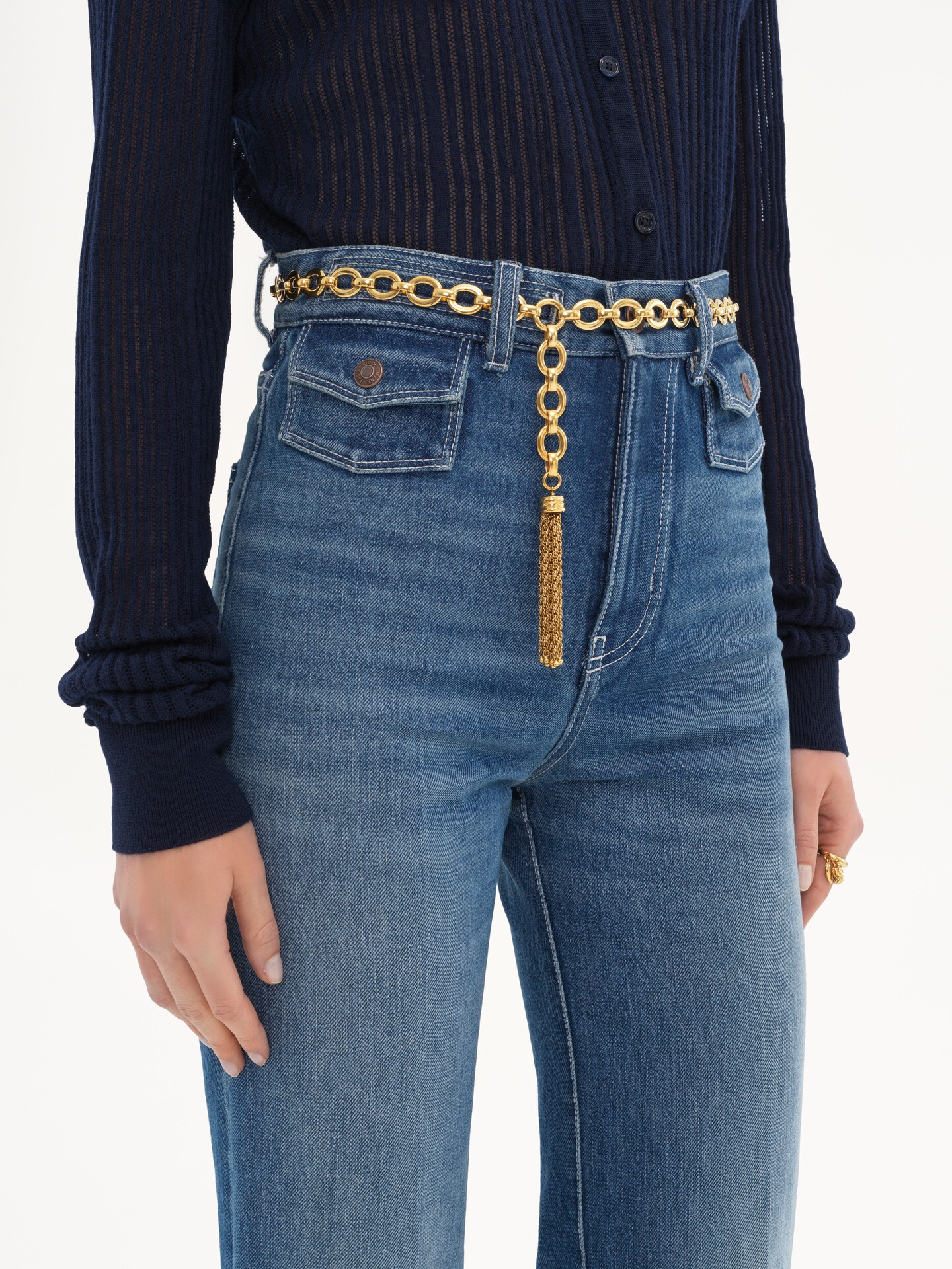 The Chlo&eacute; Pompoms belt - 3