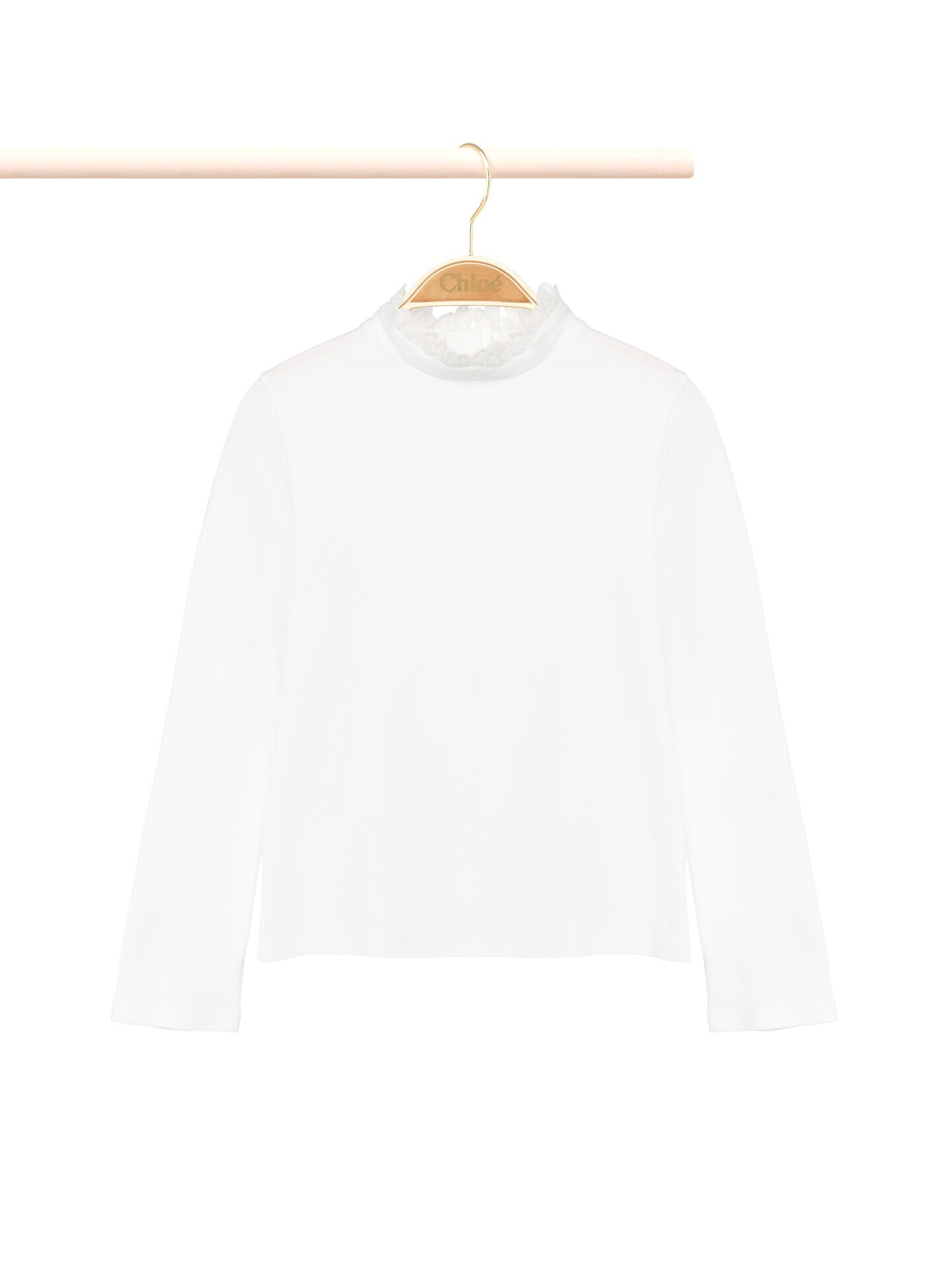 キッズ タートルネックトップス Offwhite - Chloé