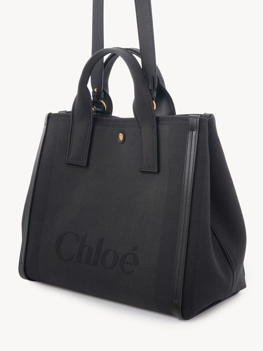 Chlo&eacute; Carry tote bag in canvas - 3