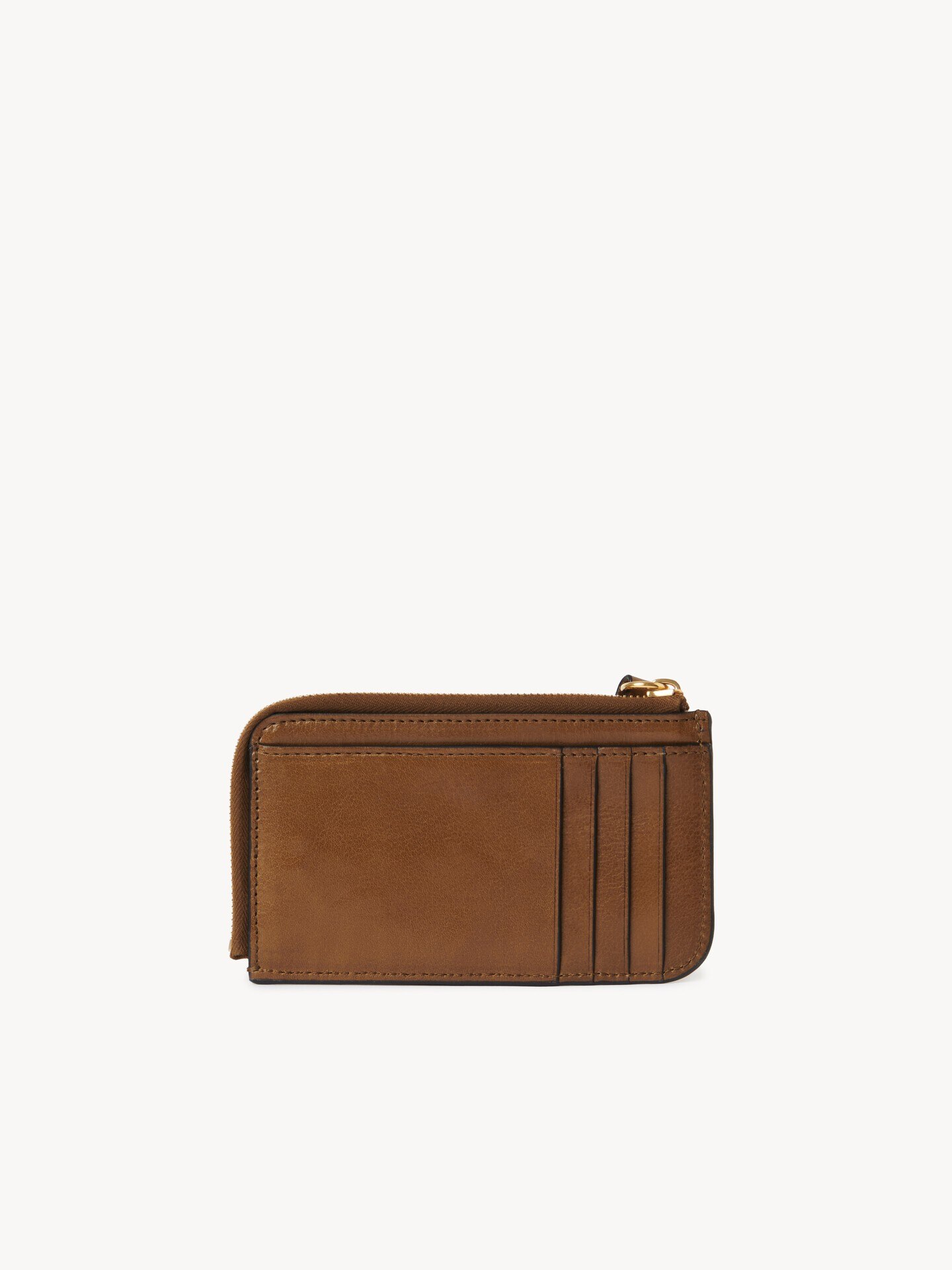 Alphabet wallet in shiny leather - 4