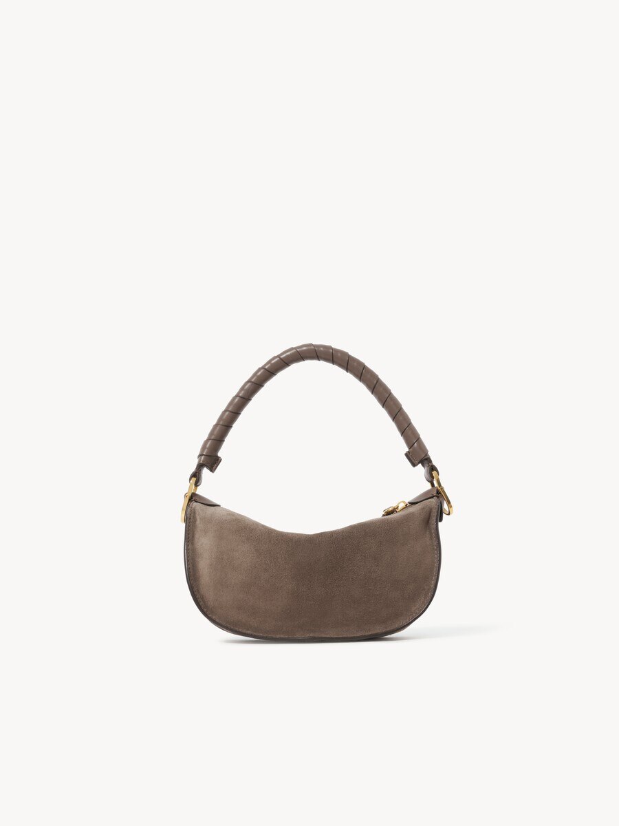Mini Marcie shoulder bag in suede leather - 6
