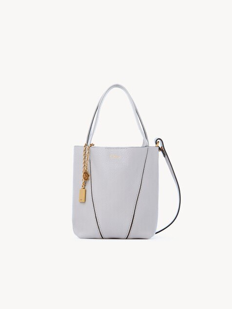 Small Chlo&eacute; Spin tote bag in grained leather