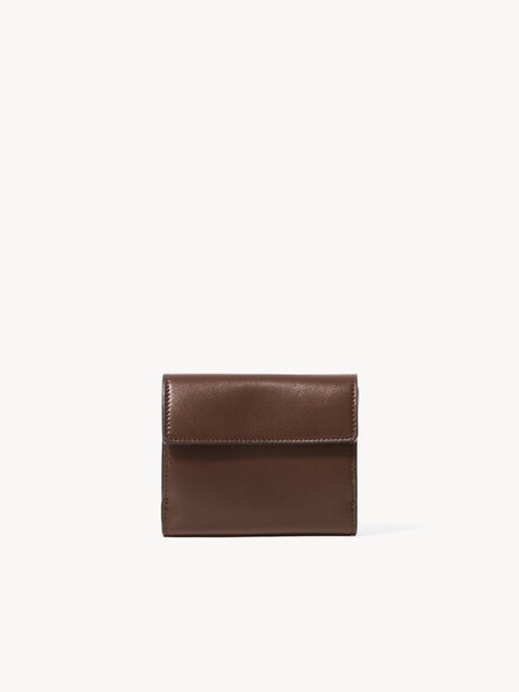 Small Envelope tri-fold in soft & suede leather