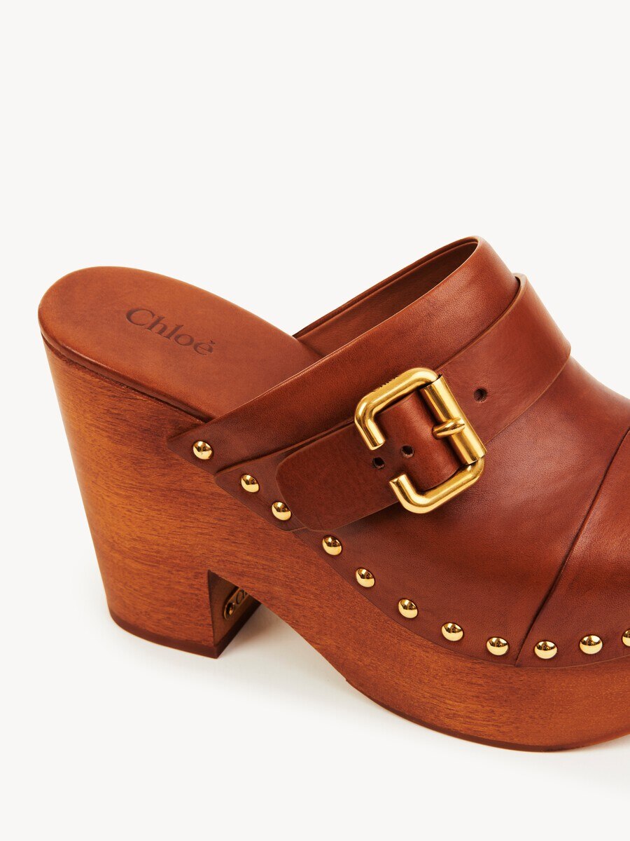 Jeannette Clog mit Keilabsatz - 9