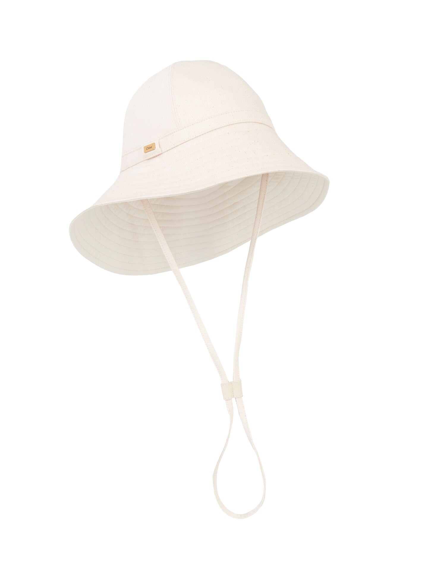 コットン製Chloé Breeze バケットハット Soft Beige - Chloé