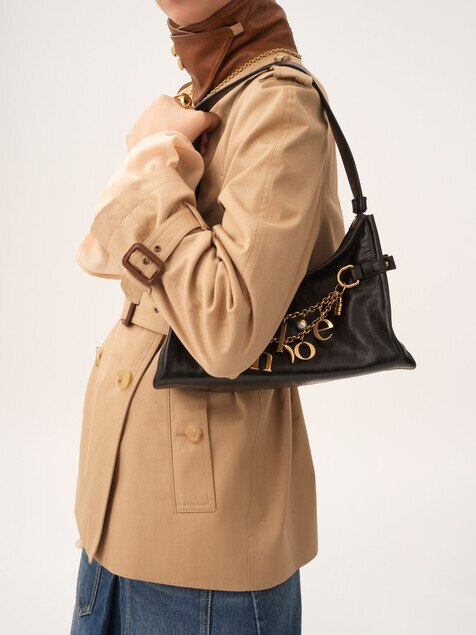 Chloé Charms hobo bag in shiny leather