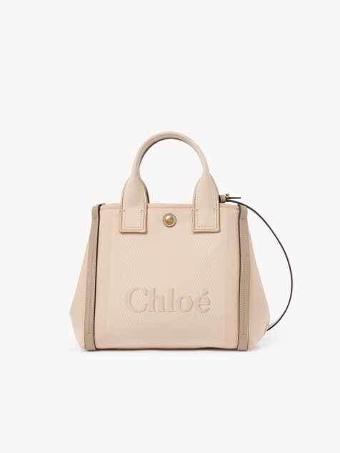Petit sac cabas Chlo&eacute; Carry en toile