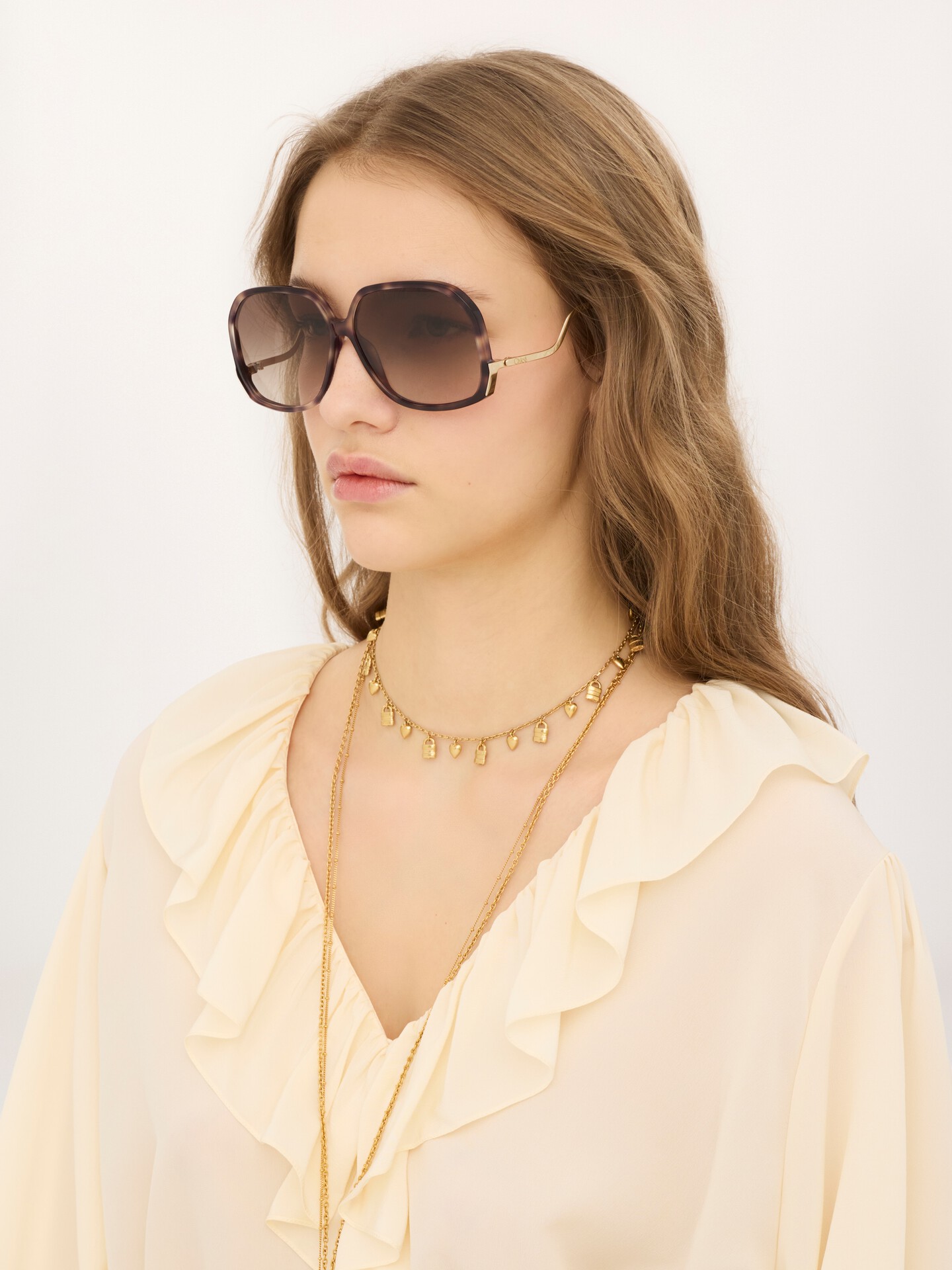 Chlo&eacute; Wavy sunglasses - 5.0