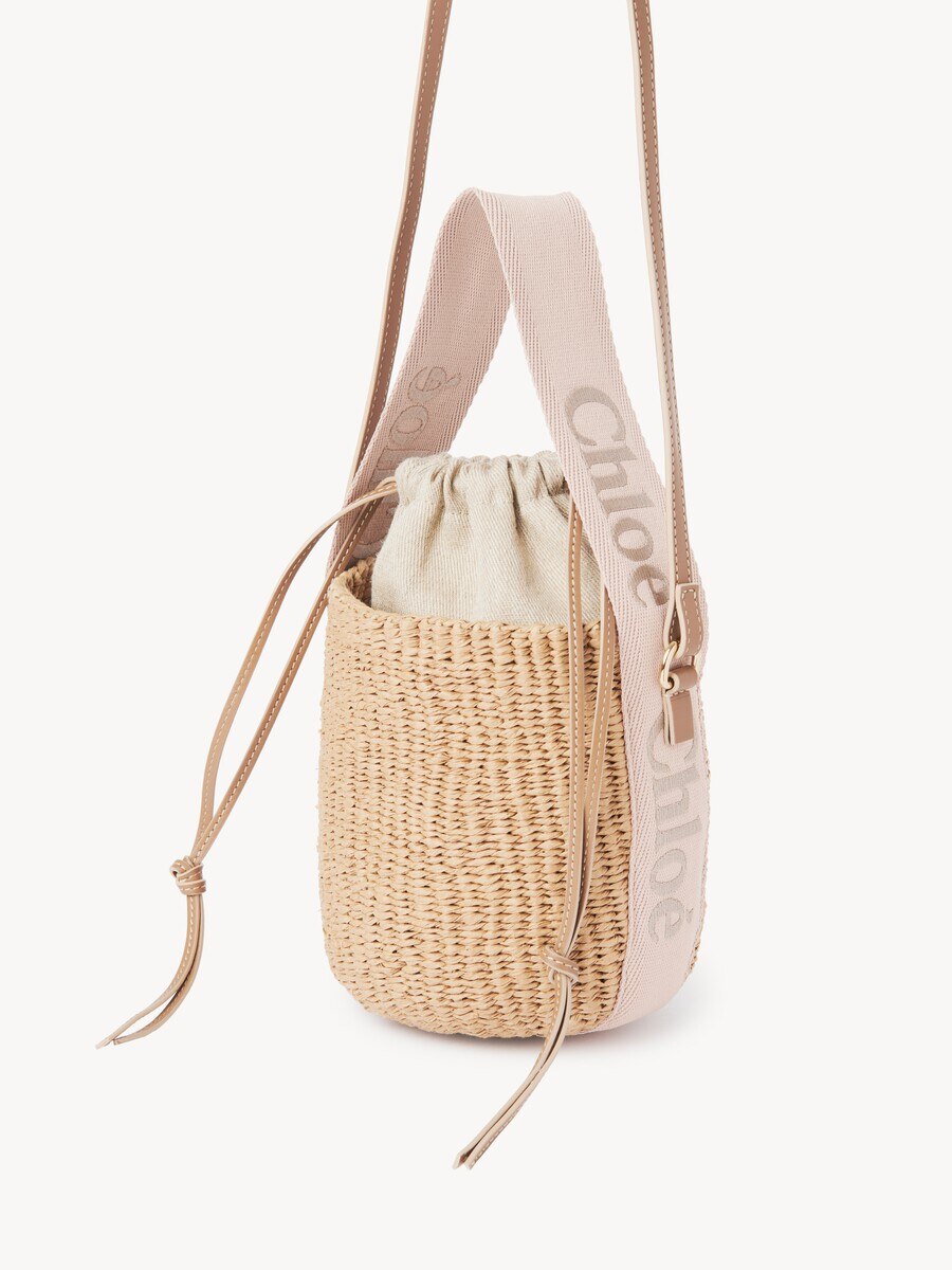 Small Woody basket in natural fibers - 5