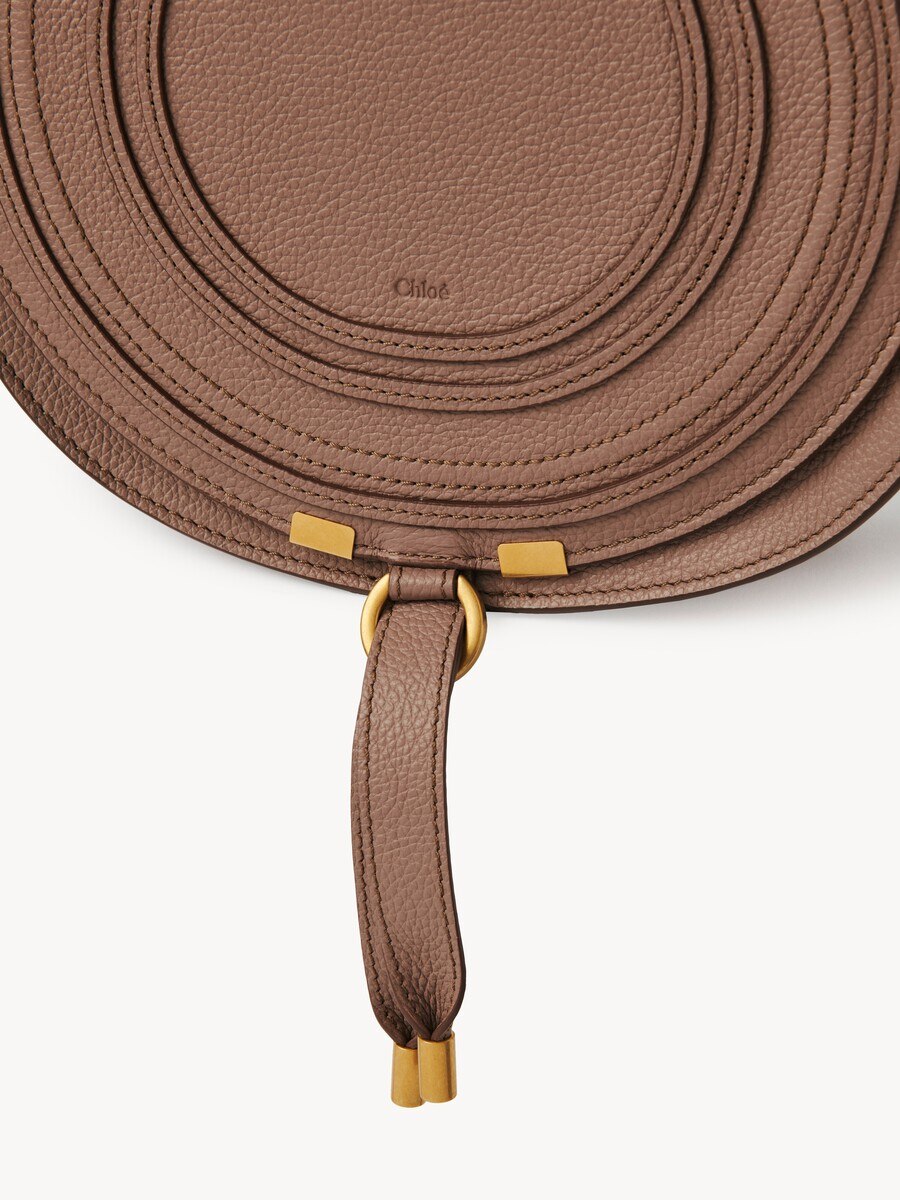 Sac port&eacute; &eacute;paule Marcie en cuir grain&eacute; - 9