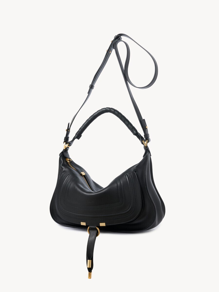 Small Marcie shoulder bag in soft leather - 4